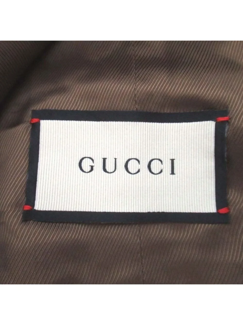 Gucci Solid Gilet Vest Khaki